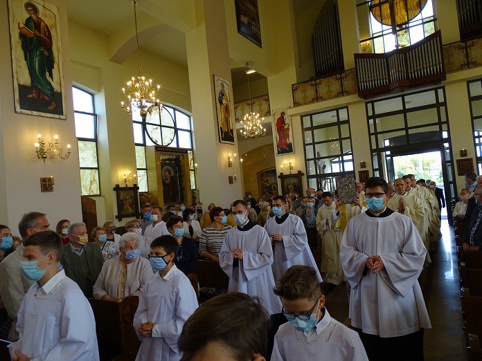 Msza św. odpustowa w Sanktuarium św. Ojca Pio na Gocławiu (zdjęcia)